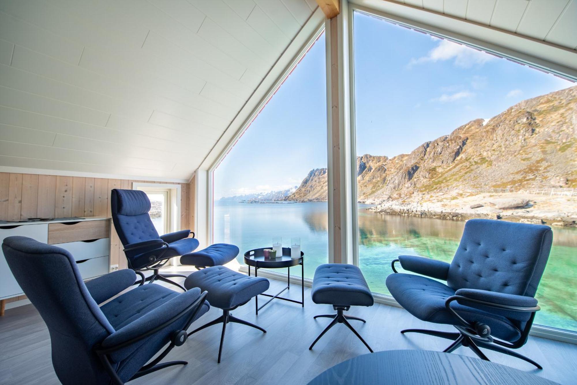 Lofoten Waterfront Luxury Lodge 巴尔斯塔 外观 照片